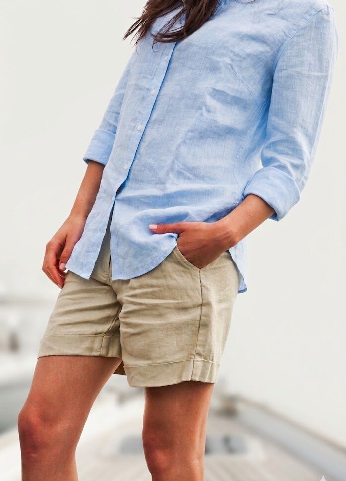 CAMICIA 100% LINO EXTRAFINE - immagine 3