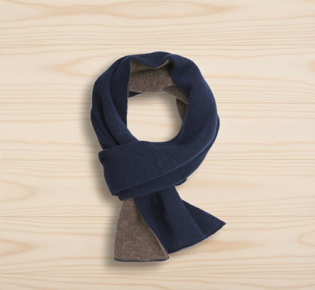 SCALDACOLLO DOUBLE IN PURO CASHMERE - immagine 2