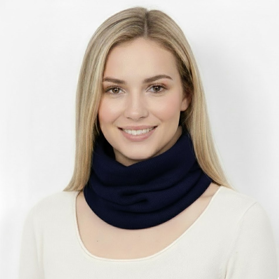 Scaldacollo anello 100% CASHMERE - immagine 2