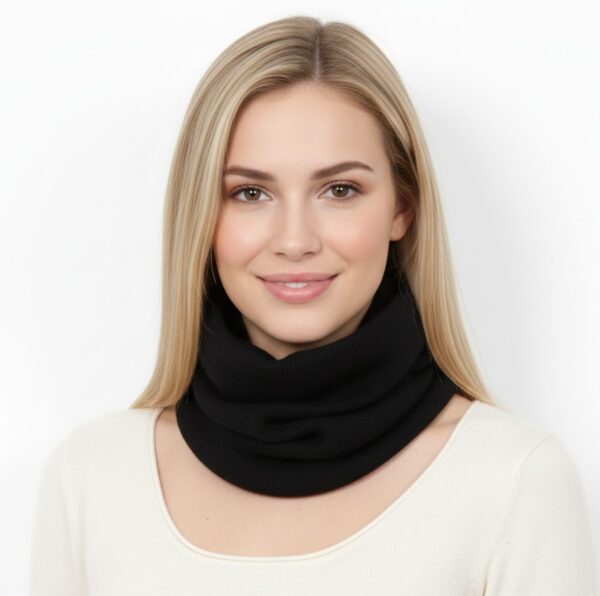 Scaldacollo anello 100% CASHMERE - immagine 2