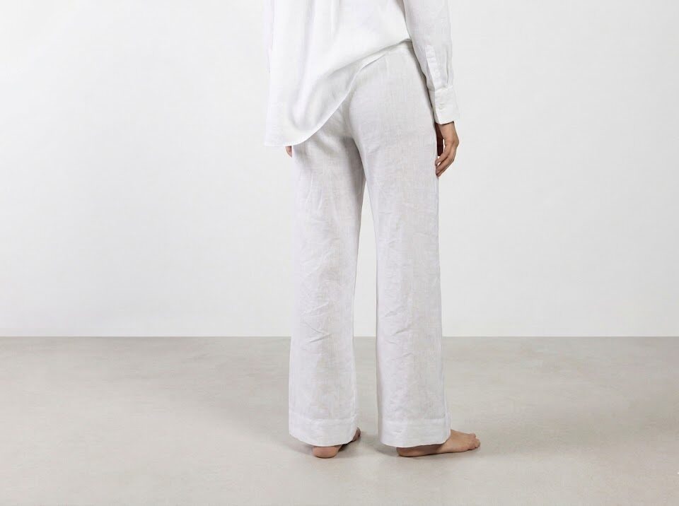 PANTALONE IN LINO CASCAIS - immagine 2