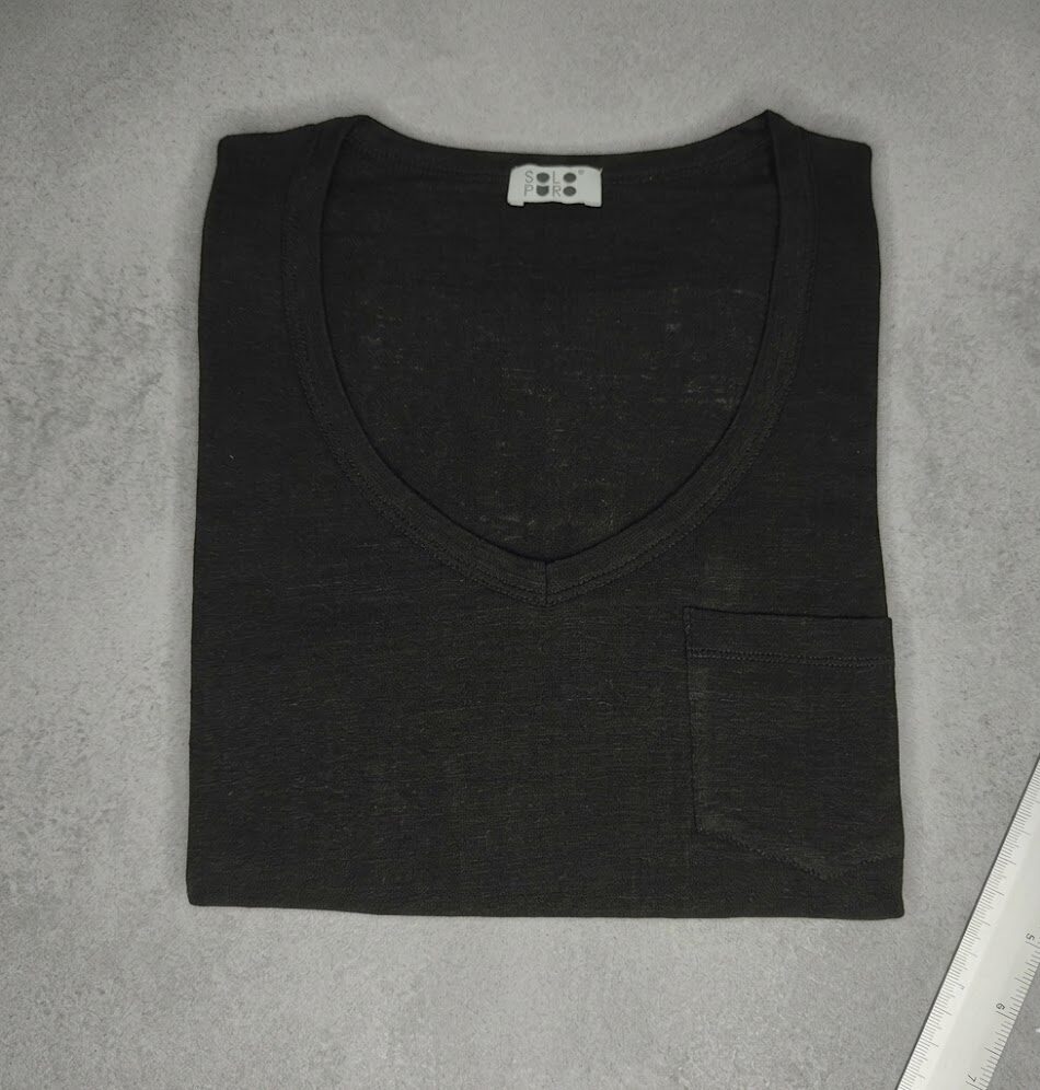 T- SHIRT JERSEY DI LINO SUPERFINE - immagine 3