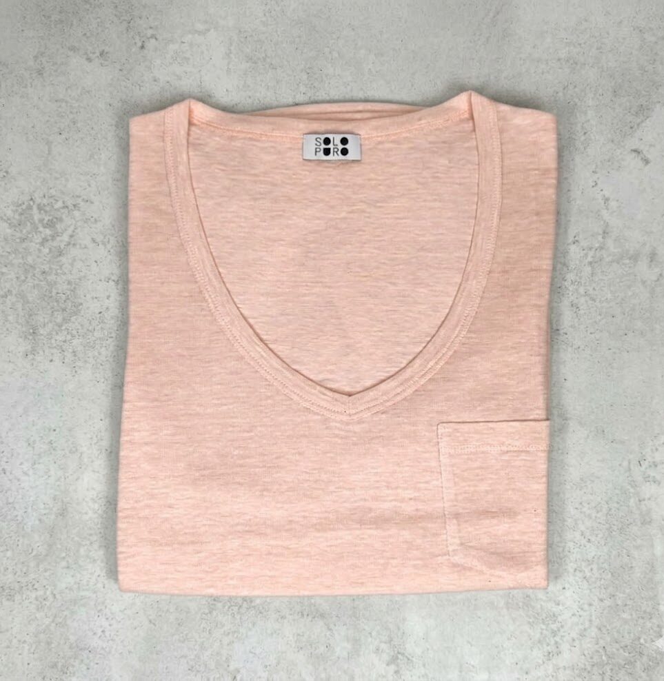 T- SHIRT JERSEY DI LINO SUPERFINE - immagine 3