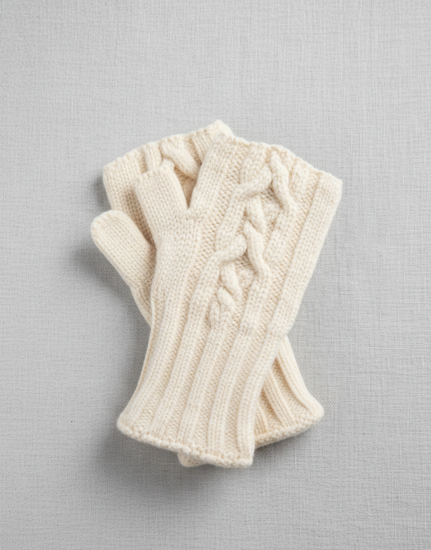 MANICOTTI 100% CASHMERE - immagine 3