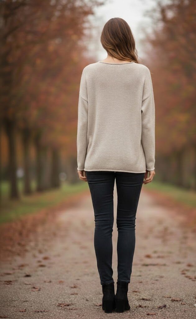 MAGLIA GIROCOLLO PURO CASHMERE - immagine 2